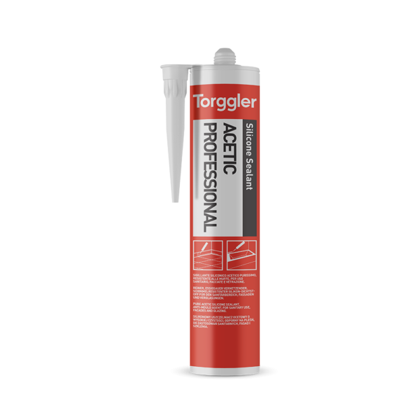 Acetic Professional Průhledný, Kartuše, 310 ml