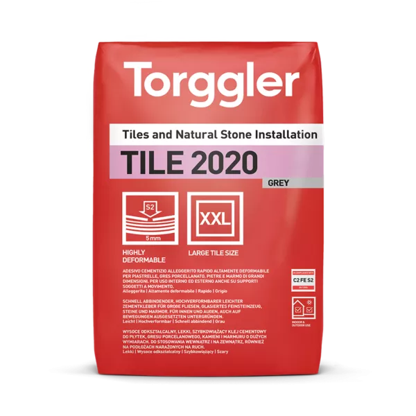 Tile 2020 Šedá, Pytel, 15 kg